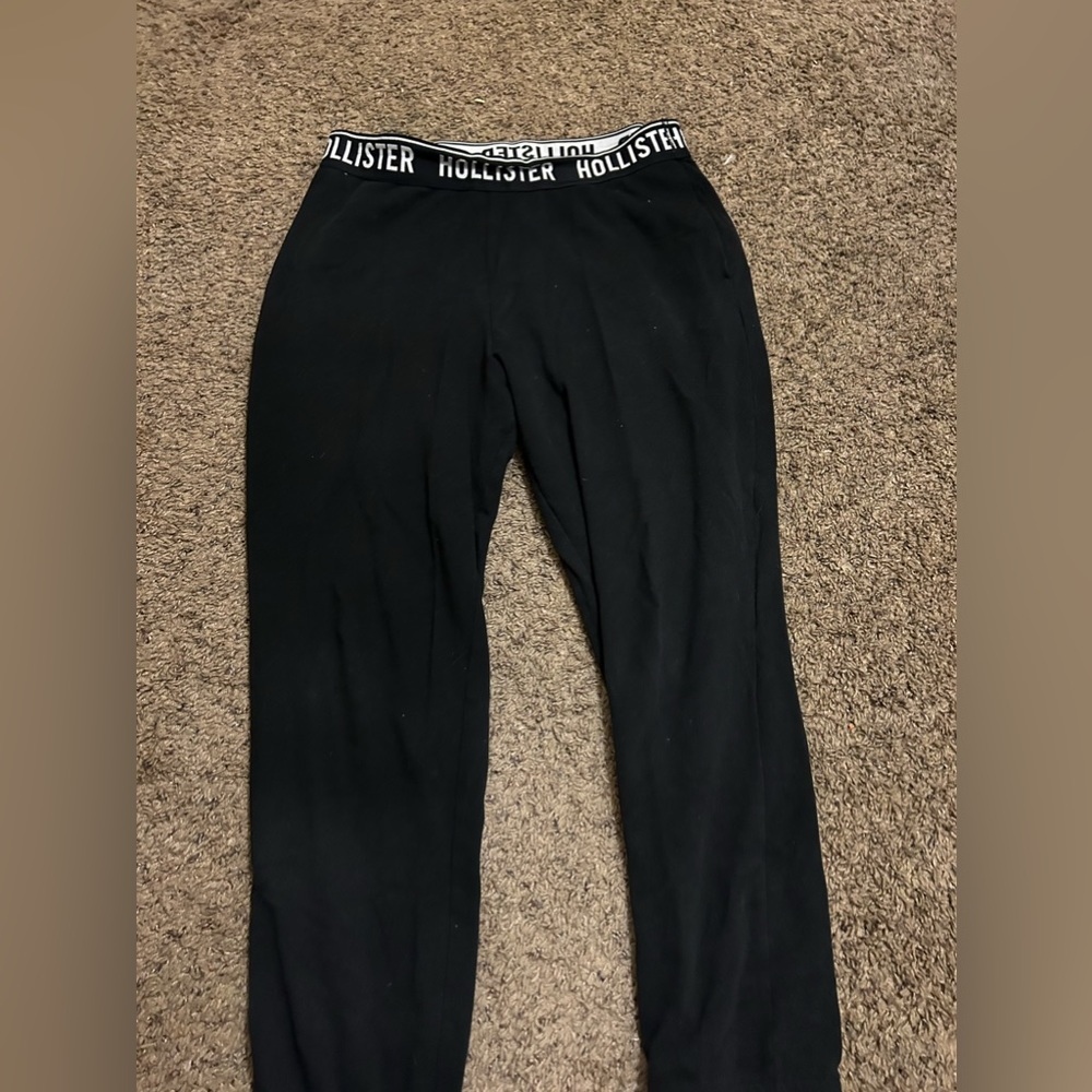 black holister sweatpants Size L